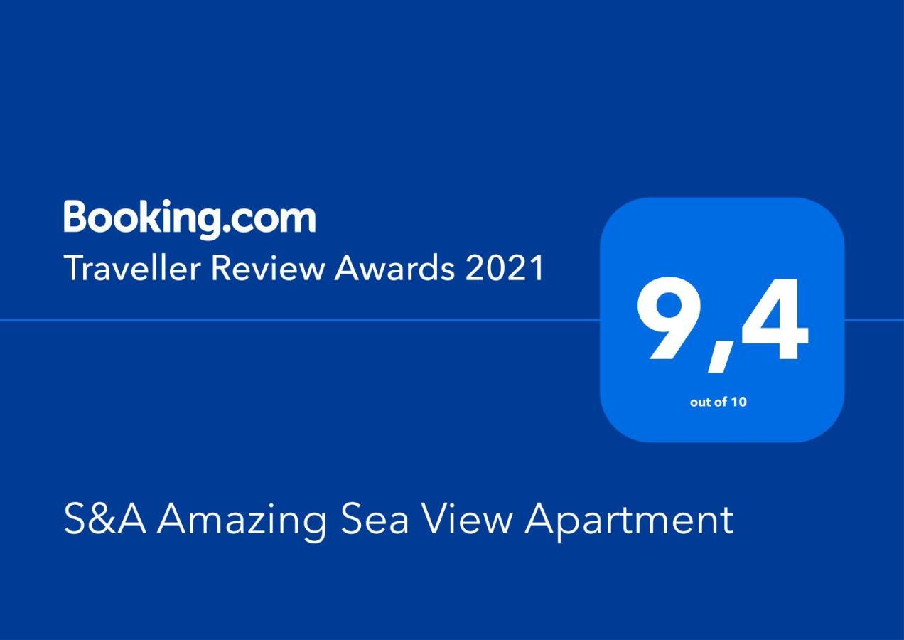 S&A Amazing Sea View Apartment Rhodes City エクステリア 写真